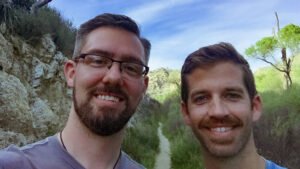 Kyle Dammann and Matt Ritchey of Inner Circle exploring the desert on psilocybin mushrooms